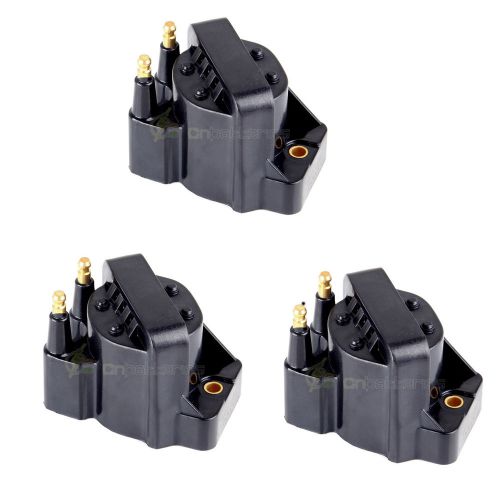 Set of 3 ignition spark coil cassette pack for buick gmc ford chevrolet 5c1058