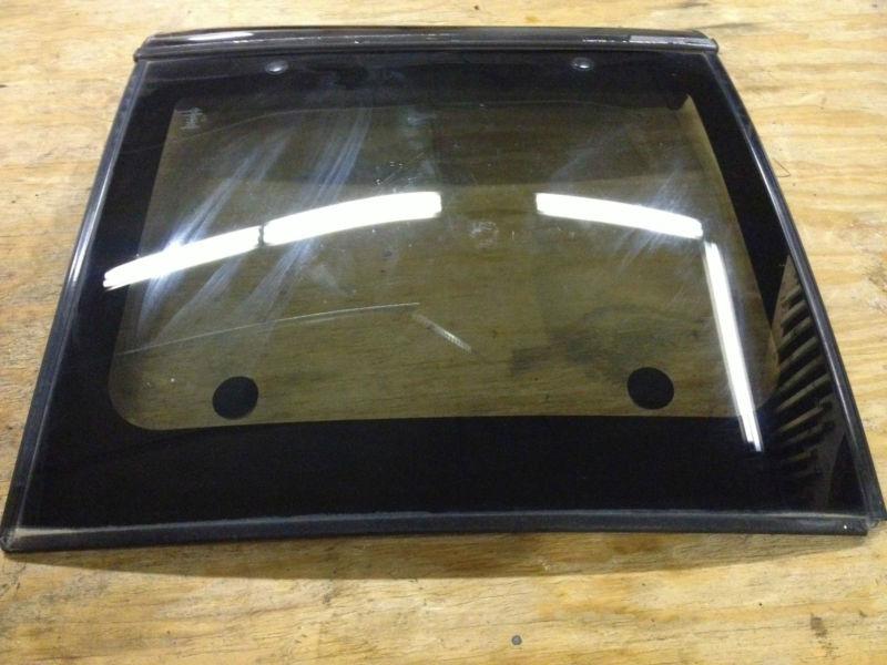 1990-1996 nissan 300zx driver side t-top glass and trim oem right lh