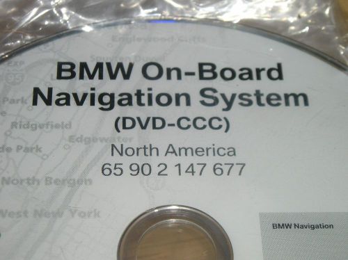 New bmw oem on-board navigation system ccc dvd north america map 2012 version