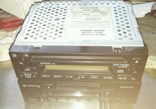 Toyota avalon oem 1998 stereo deck radio