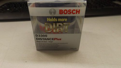 Bosch d3300 distance plus high performance oil filter, pack of 1