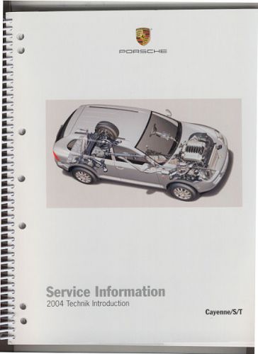 2004 porsche cayenne/s/turbo introductory service information manual 134 pages
