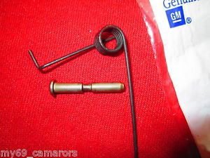 Nos gm gas pedal pin &amp; pull back spring 1967-1972 &amp; others ! change now !!