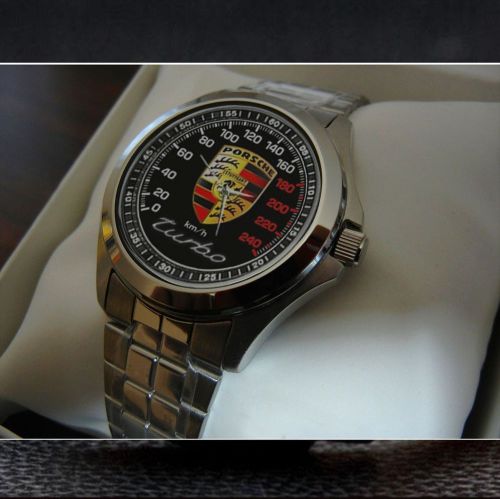 Jam porsche turbo speedometer style  watches