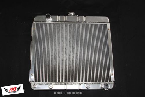 Kks 3 rows 1970-1972 dodge dart w/v8 engine  aluminum radiator