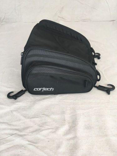 Cortech sport tail bag 82 417 black motorcycle