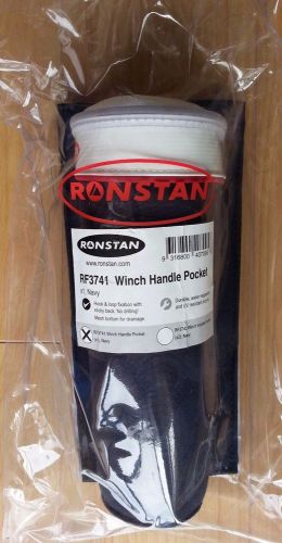 New ronstan winch handle pocket navy rf3741
