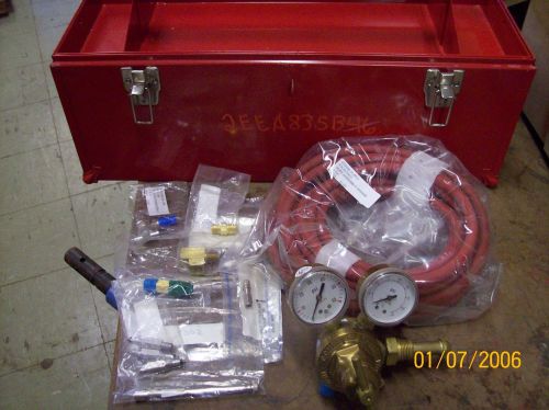 Purge kit with victor pressure gage  #1894 new