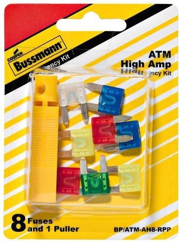 Bussmann (bp/atm-ah8-rpp) high ampere atm emergency fuse kit - 8 piece