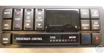 97 98 99 01 buick regal digital climate control repair