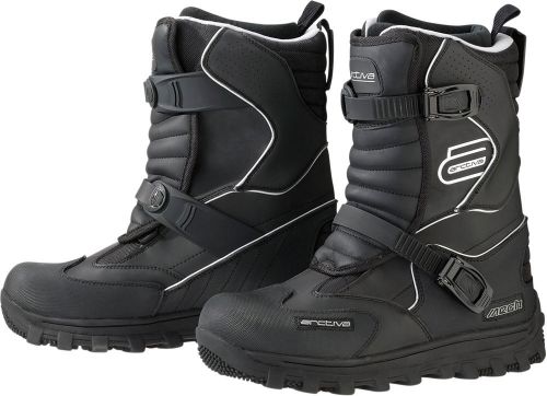 Arctiva snow snowmobile 2016 mechanized boots (black) us 8