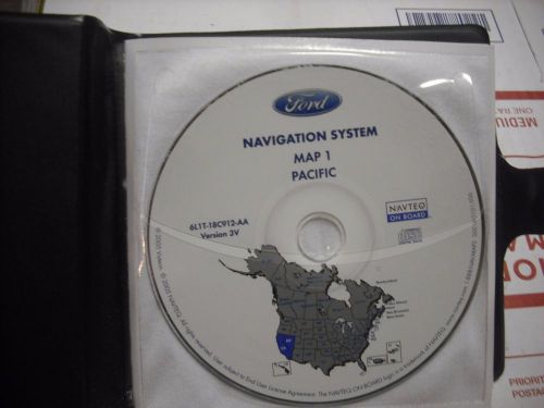 Ford navigation system version 3v complete set 12 nav discs 2005 s00160101-506
