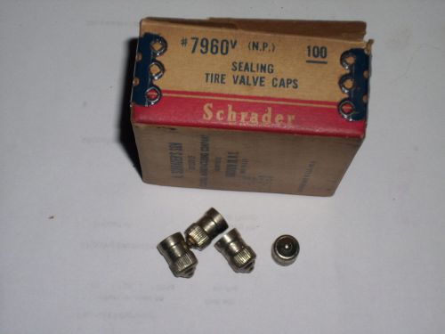 Schrader 7960v np sealing   valve stem caps four