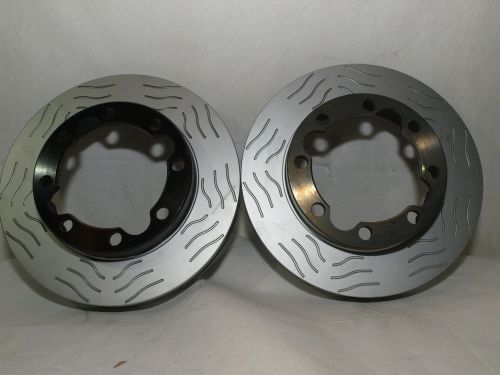 Reactiveone ra86324 performance brake rotors, front, type l - lot of 2 - new