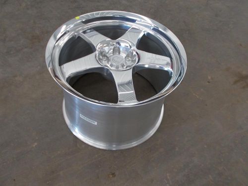 Dodge viper wheel 19x13 rear 5 spoke polished side winder 06 08 09 10