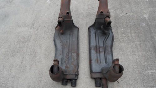 Porsche 356b, 356c, 356sc, 1960-1965 european heat exchangers right and left