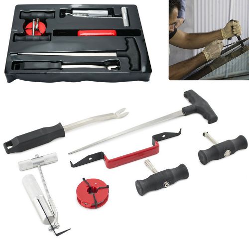 Professional car automotive windshield glass remover windscreen removal tool kit