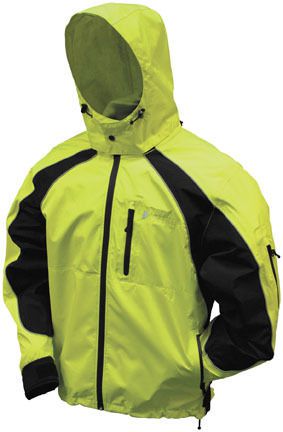 Frogg toggs kikker 2 mens waterproof jacket lime green/black sm