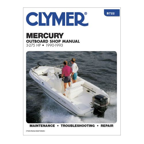 Clymer mercury 3-275 hp outboards (1990-1993) -b722