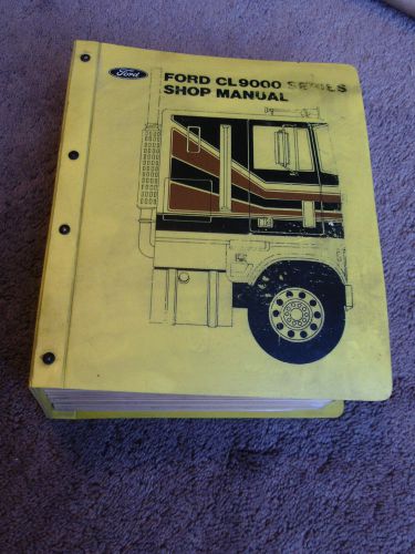 1979 1980 ford cl 9000 clt 9000 truck service repair shop manual oem semi cab