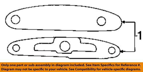 Mopar oem 5113278aa high mount brake light-high mount lamp