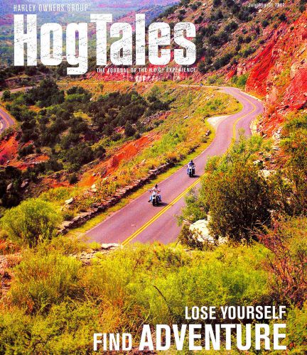 2002 july/aug harley hog tales magazine -elvis-harley rockers-sturgis-atlanta