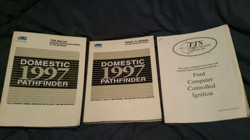 Otc monitor domestic 1997 pathfinder,tsb  manual, ford &amp; chrysler w/prom i.d.