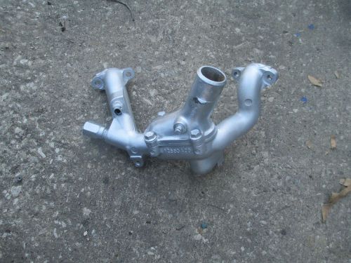 1999 - 2002 6.5 turbo  gm diesel complete dual thermostat housing 12553405