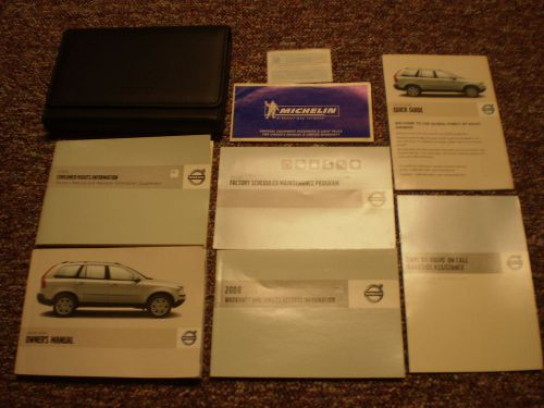 2008 volvo xc90 complete suv owners manual books guide case all models
