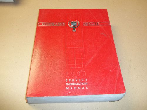 1990 cadillac eldorado &amp; seville service information manual