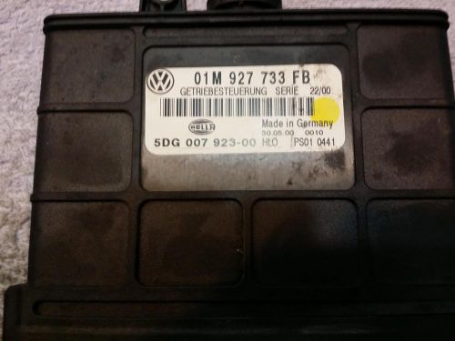 Volkswagen jetta chassis brain box transmission; 1.8l (turbo gas), engine id a