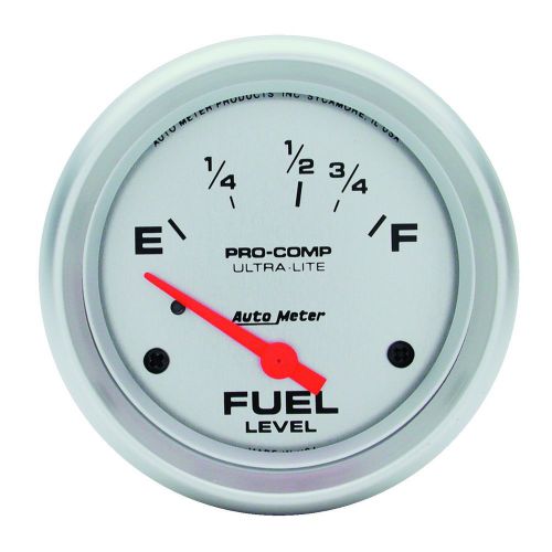 Autometer 4418 ultra-lite electric fuel level gauge