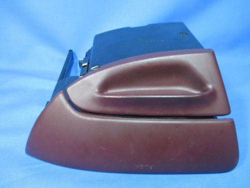 97,98,99,00,01,02 ford f-150 dash pushout cup holder ashtray w bracket burgundy