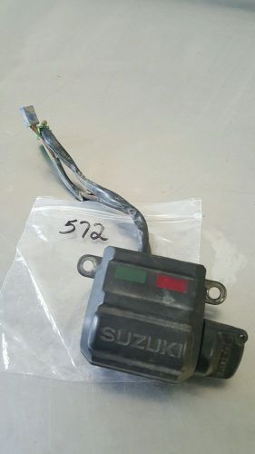 1988 suzuki lt-f25p ignition key switch assembly used #572