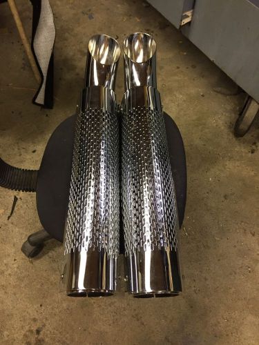 Pertronix patriot 26&#034; side tube turnouts shielded side pipes
