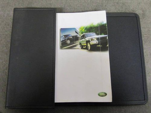 2003 landrover doscovery owners owner&#039;s manual english usa canada mr remotes inc