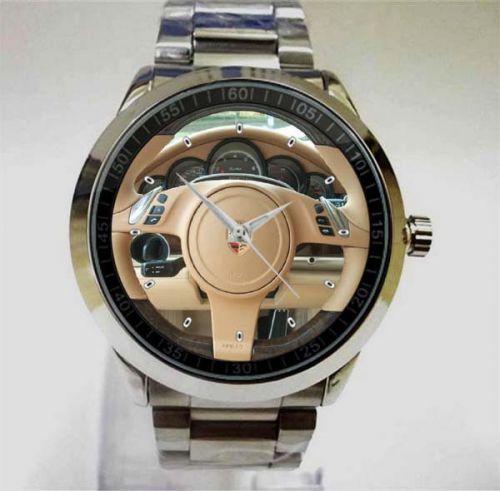 2011 porsche panamera turbo luxor beige steering wheel accessories wristwatch