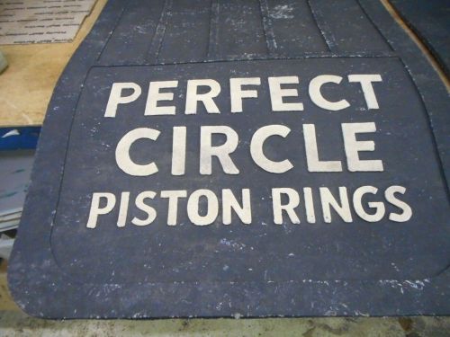 Vintage nos perfect circle piston rings semi-truck mud flaps rat rod nostalgia