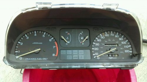 Oem 1991 honda civic wagon  gauge cluster speedometer