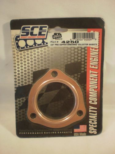Sce gaskets 4250 collector gasket pro copper exhaust 2.5&#034;