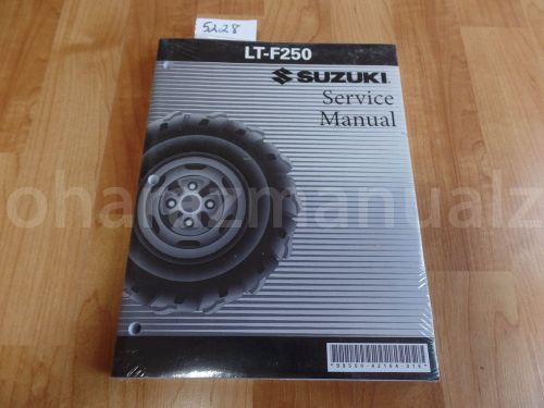 2002 2003 2004 2005 2006 2007 suzuki lt-f250 service manual *sealed*