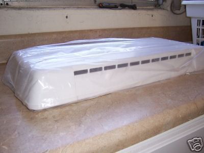 Rv - motorhome /  fits current dometic refrigerator models -  lid only - white