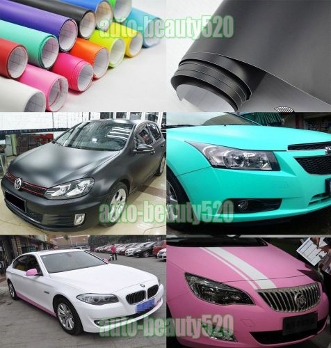 Entire car wrap / full roll metallic flat matte vinyl vehicle sticker air free