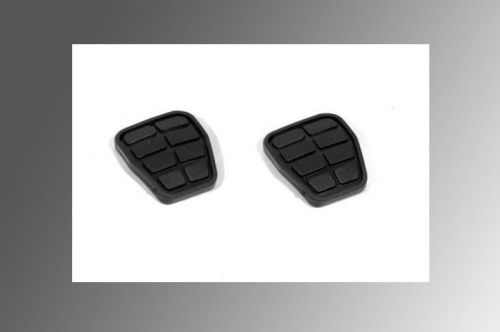 Brake clutch pedal rubber 2 pcs for vw mk2 golf gti jetta gli 1.8 new black