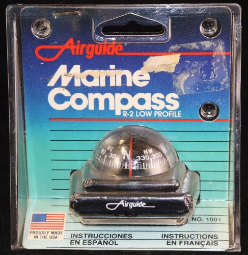 Vtg airguide analog r-2 low profile small marine boat compass 1001 -usa