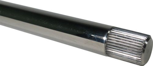 Steering shaft, 3/4-36 splined, polished stainless,30&#034; long, 7/8 spline length