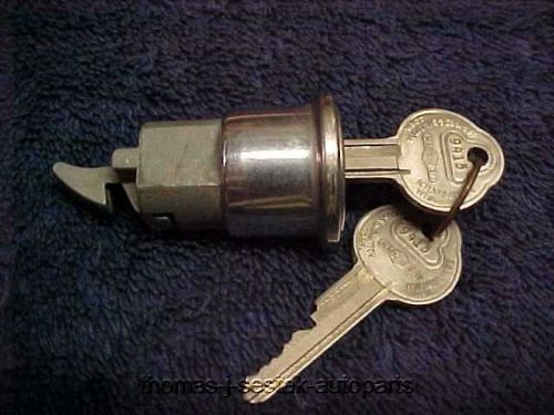 Nos glove lock &amp; keys 1936 cadillac  pontiac oldsmobile chevrolet 1937 military?