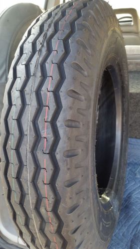 (1) new deestone 7-14.5 lt 12 ply trailer tire heavy duty