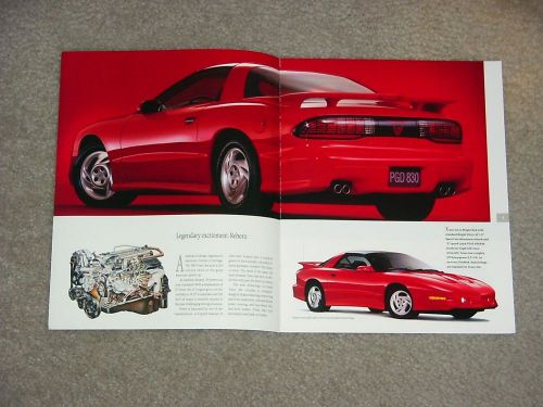 1993 trans am original dealership sales brochure