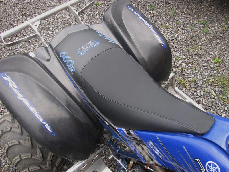 Yamaha raptor 660 660r  gripper seat cover